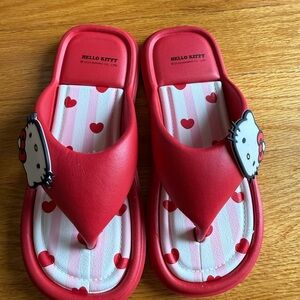New hello Kitty Red Sandals size 5-6 (eu36-37)